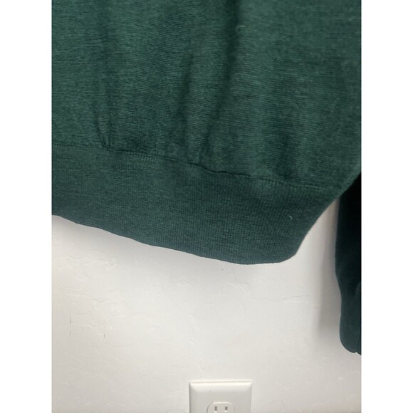 Fairway & Greene Wind Sweater Italian Merino Baruffa Wool LINED 1/4 Zip XL - Picture 5 of 10